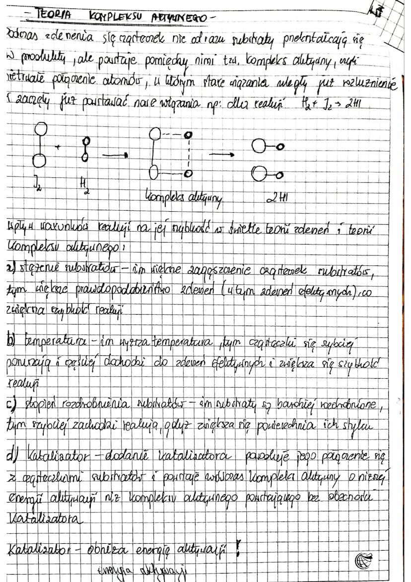 T
KINETYKA CHEMICZNA - SZYBKOŚĆ, REDOĆ I CZĄSTECZKO WAĆ
REAKYL
KINETYKA CHEMIQNA - to dział chemu zajmująly się szydłszią i mechanizmem
real