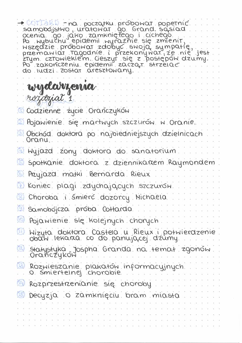 ಗೆಸ್ಟಿಂಗ್‌
ma
czas
1947.r.
geneza
Dzuma to jedna z najważniejszych powieści XX wieku,
ukazała się w 194r. i można ją traktować jako
reakcję 