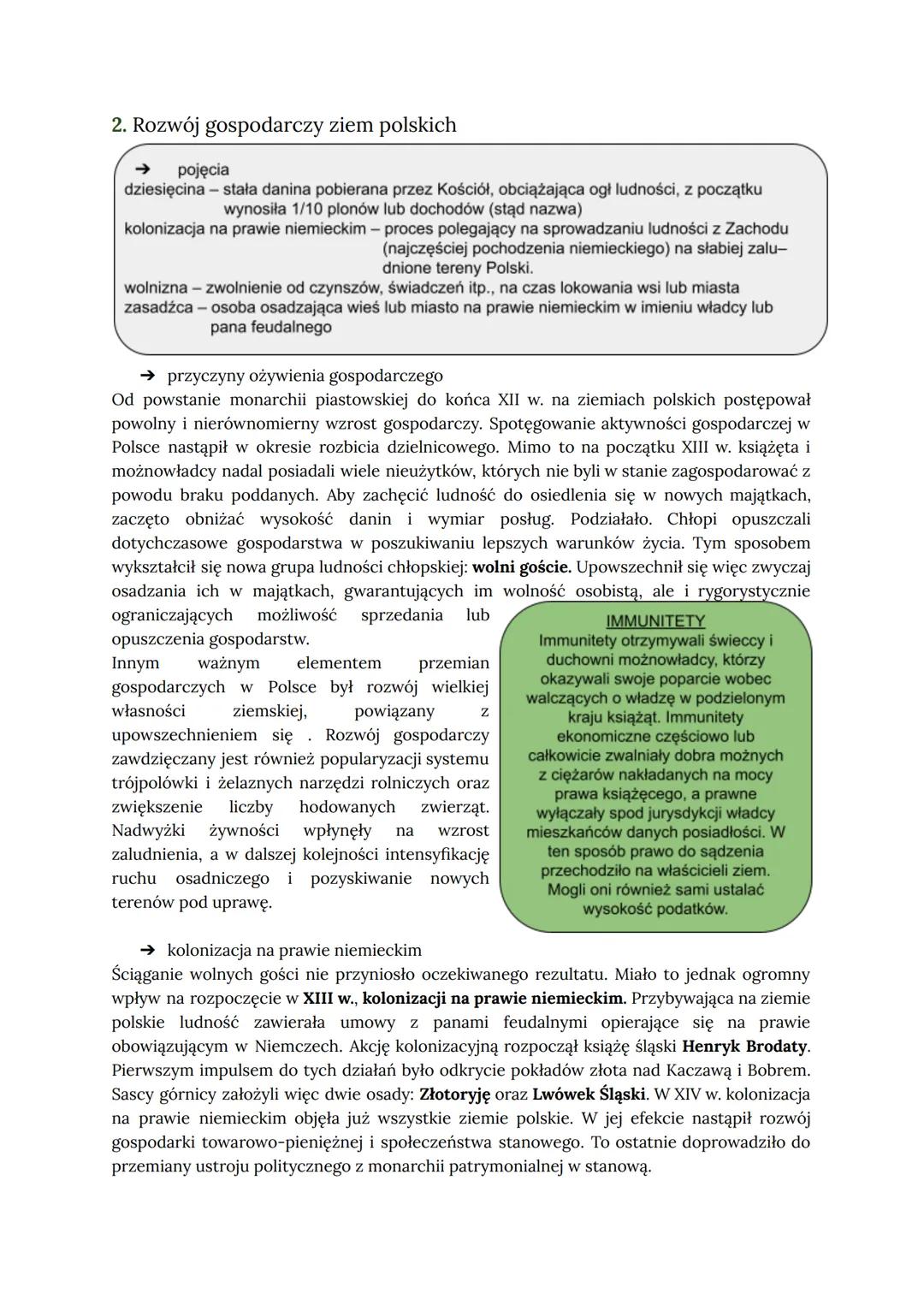 ŚREDNIOWIECZE - POLSKA
I. PAŃSTWO PIERWSZYCH PIASTÓW
1. Pradzieje ziem polskich
pojęcia
drużyna - formacja zbrojna pozostająca pod bezpośred