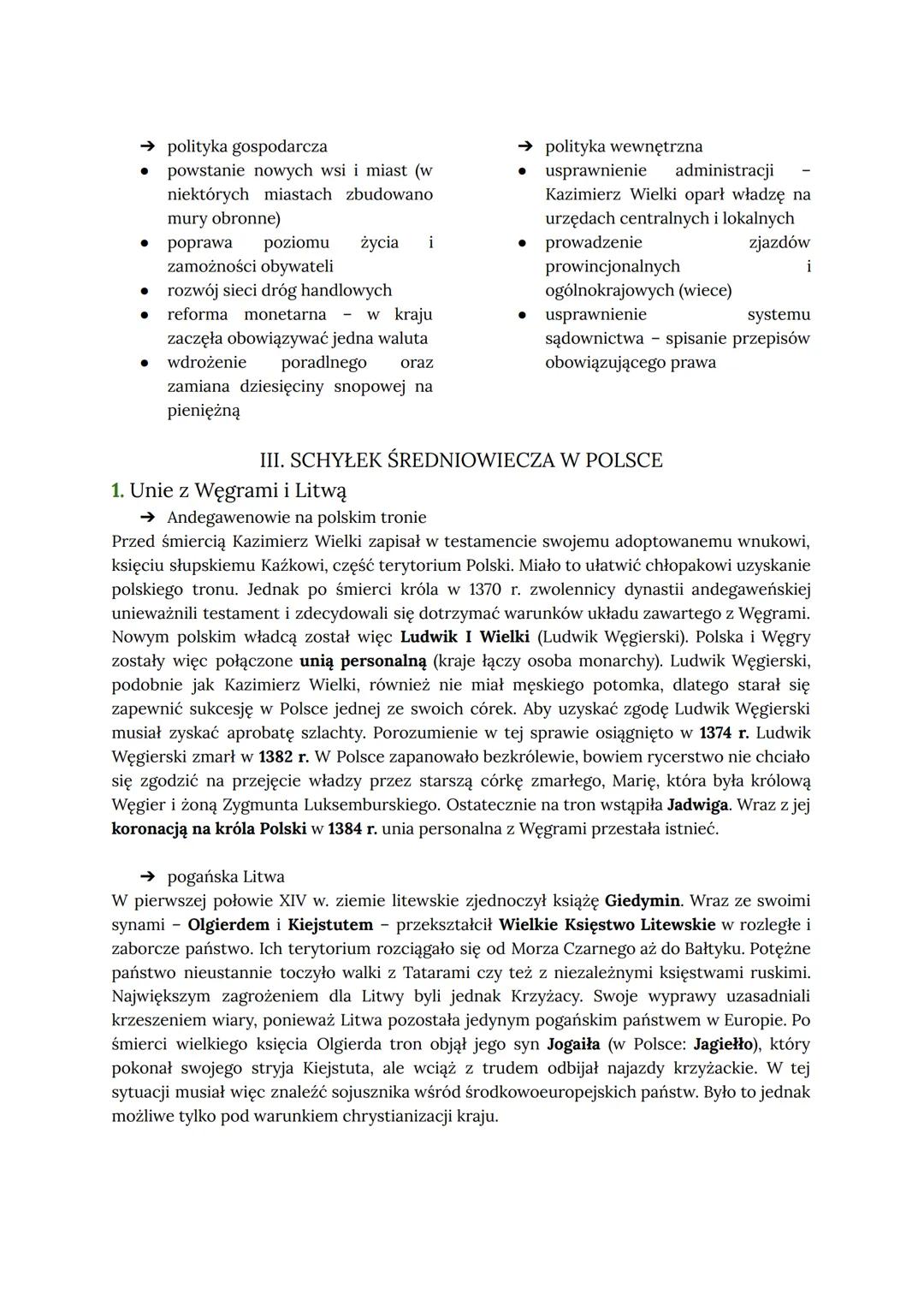 ŚREDNIOWIECZE - POLSKA
I. PAŃSTWO PIERWSZYCH PIASTÓW
1. Pradzieje ziem polskich
pojęcia
drużyna - formacja zbrojna pozostająca pod bezpośred