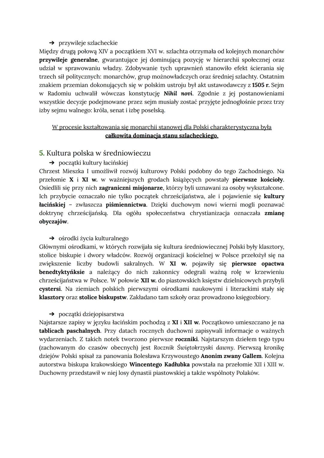 ŚREDNIOWIECZE - POLSKA
I. PAŃSTWO PIERWSZYCH PIASTÓW
1. Pradzieje ziem polskich
pojęcia
drużyna - formacja zbrojna pozostająca pod bezpośred