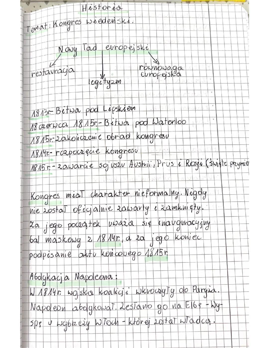 Kongres Wiedeński, Rewolucja Przemysłowa, Nowe Idee Polityczne: Ważne Wydarzenia Historyczne