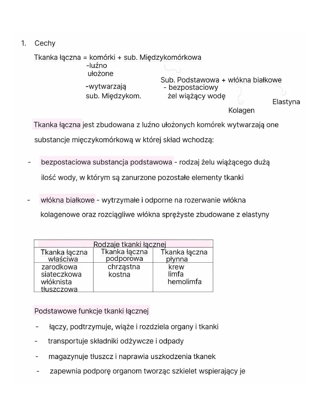 Tkanka łączna 