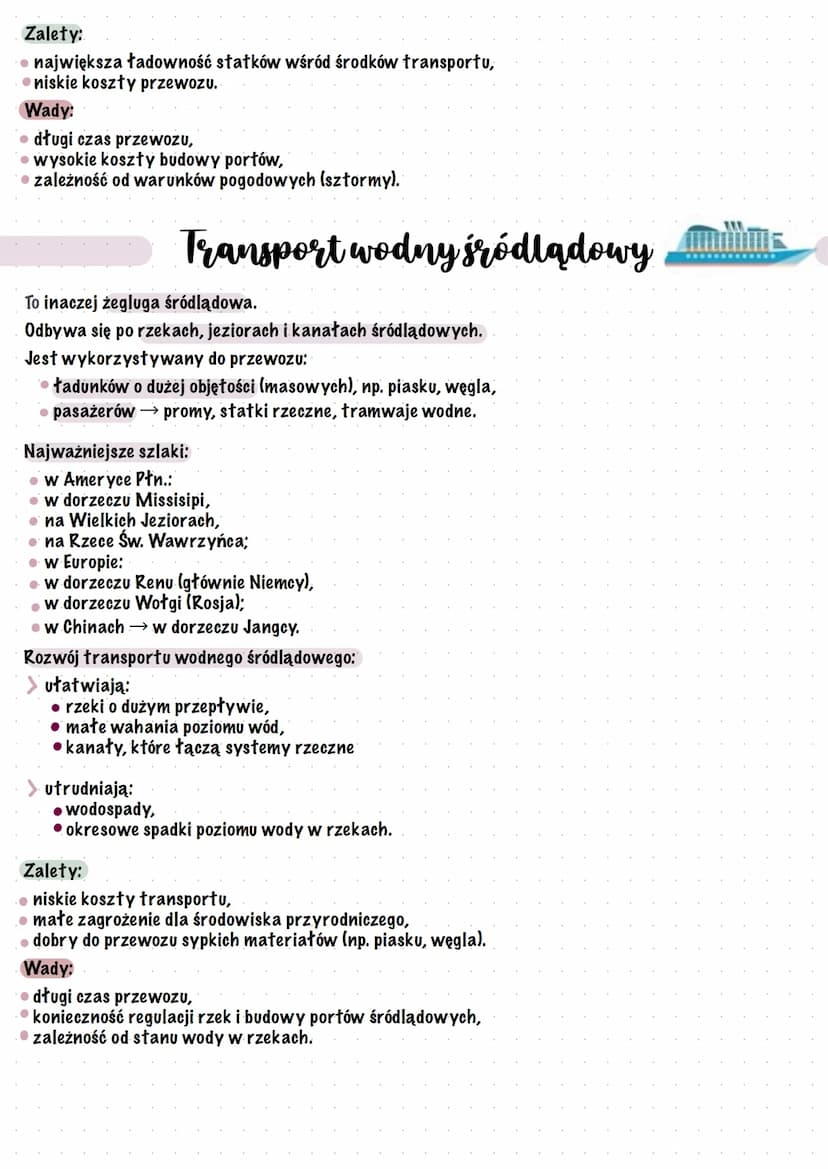Rodzaje transportu
Obejmuje przewozy:
samochodami osobowymi i ciężarowymi,
• autobusami,
● trolejbusami.
Transport samochodowy
Transport sam
