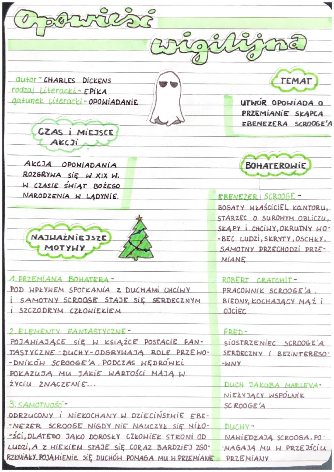 Opowiesi
autor CHARLES DICKENS
rodzaj Literacki-EPIKA
gatunek Literacki-OPOWIADANIE
CZAS I MIEJSCE
AKCJi
AKCJA OPOWIADANIA
ROZGRYWA SIĘ W XI