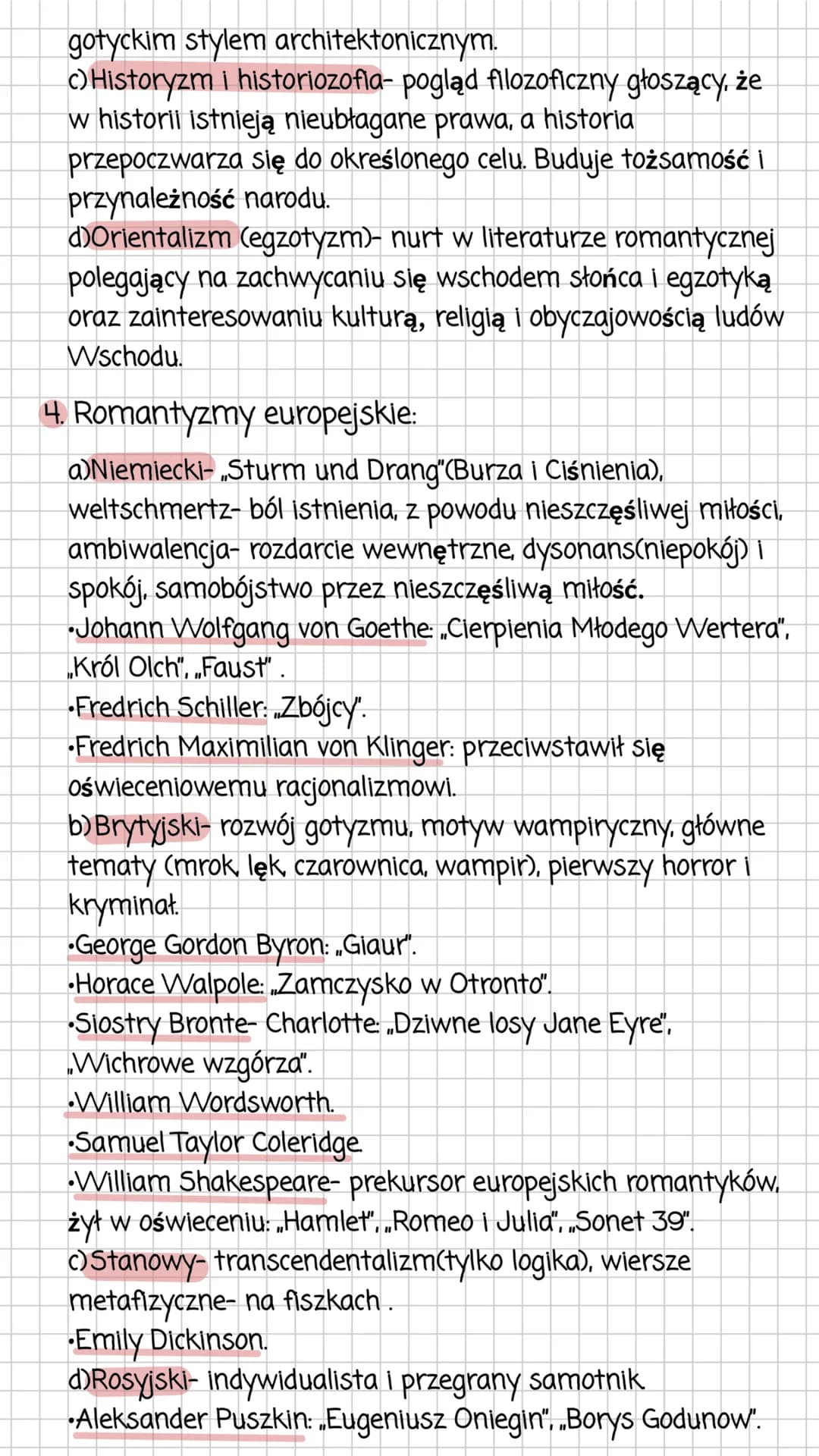 ROMANTYZM
ROMANTYZM EUROPEJSKI
1. Ramy czasowe epoki:
Start: 1789- wielka rewolucja francuska.
Koniec: 1848- wiosna ludów.
2. Główne idee ep