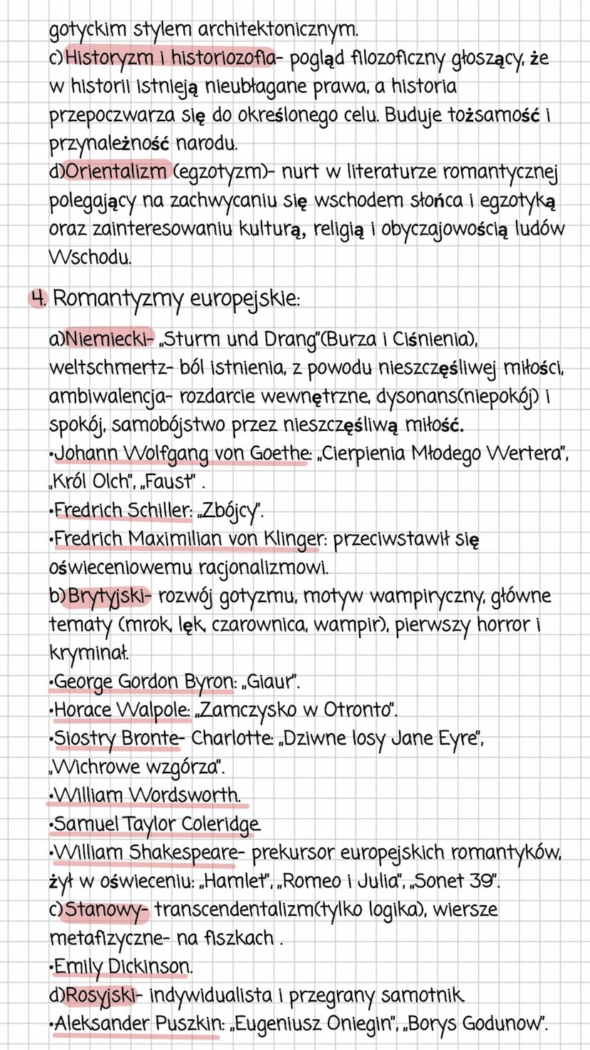 ROMANTYZM
ROMANTYZM EUROPEJSKI
1. Ramy czasowe epoki:
Start: 1789- wielka rewolucja francuska.
Koniec: 1848- wiosna ludów.
2. Główne idee ep
