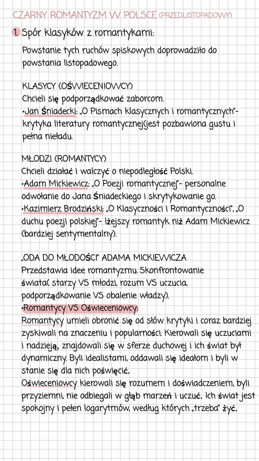 ROMANTYZM
ROMANTYZM EUROPEJSKI
1. Ramy czasowe epoki:
Start: 1789- wielka rewolucja francuska.
Koniec: 1848- wiosna ludów.
2. Główne idee ep