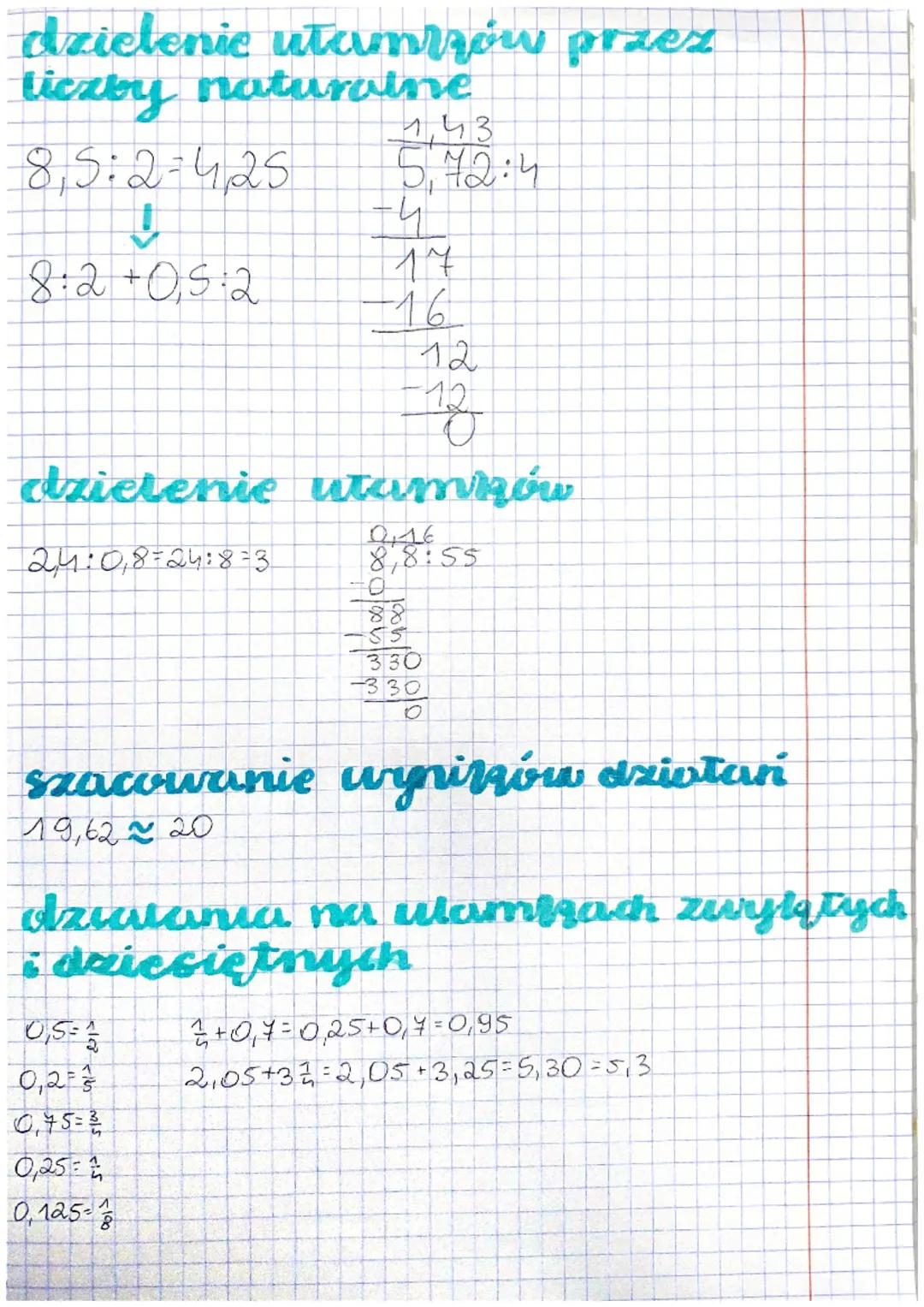 Matematyka
temat: Ulamu dziesiętne
zapisywanie utamków dziesiętnych
0,2398
cyfra
części cyfra cyfra_
dziesiętagaczęśu częśli
cyfra częśc
dzi