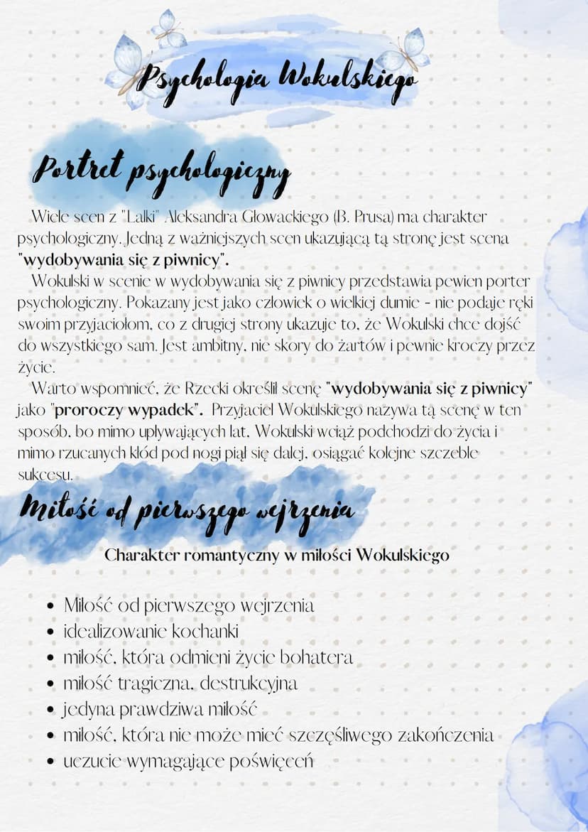 Interpretacja
Lalka Bolestaw
Prus
Rzecki
(romantyzm)
Pierwotny tytuł "trzy pokolenia"
Petiune tematy
23
kupiec galanteryjny
W "Lalce" ukazan