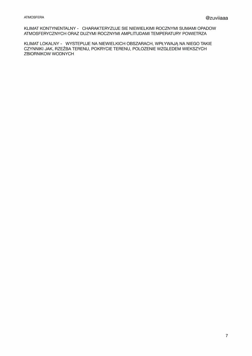 ATMOSFERA
TEMPERATURA POWIETRZA
CZYNNIKI WPŁYWAJĄCE NA TEMPERATURĘ POWIETRZA
SZEROKOSC GEOGRAFICZNA
WYSOKOSC NAD POZIOMEM MORZA
RZEŹBA TEREN