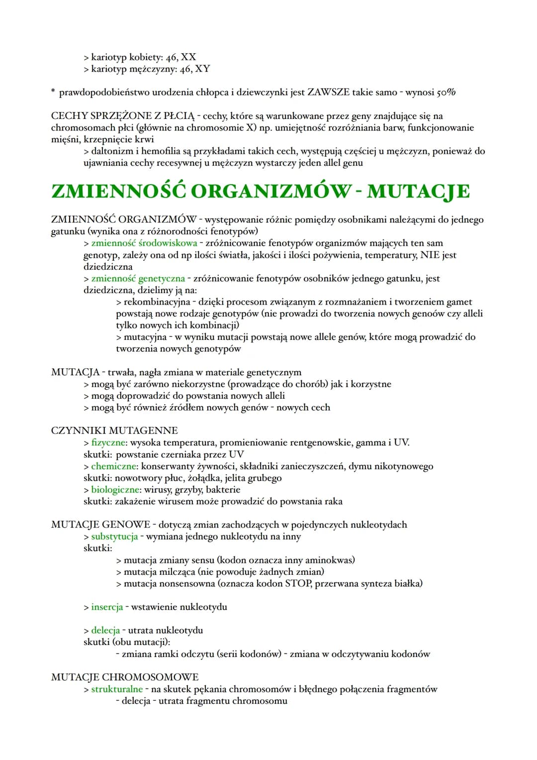 INNE SPOSOBY DZIEDZICZENIA CECH
DZIEDZICZENIE JEDNOGENOWE - wykształcenie danej cechy zależy od jednego genu
- dominacja pełna (zupełna) - j