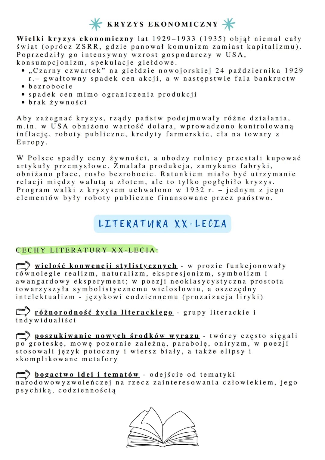 Polska
xx-lecie międzywojenne
• Ramy czasowe dwudziestolecia międzywojennego obejmują 1.
połowę XX w.
KAMY CZASOWE
Koniec dwudziestolecia
- 