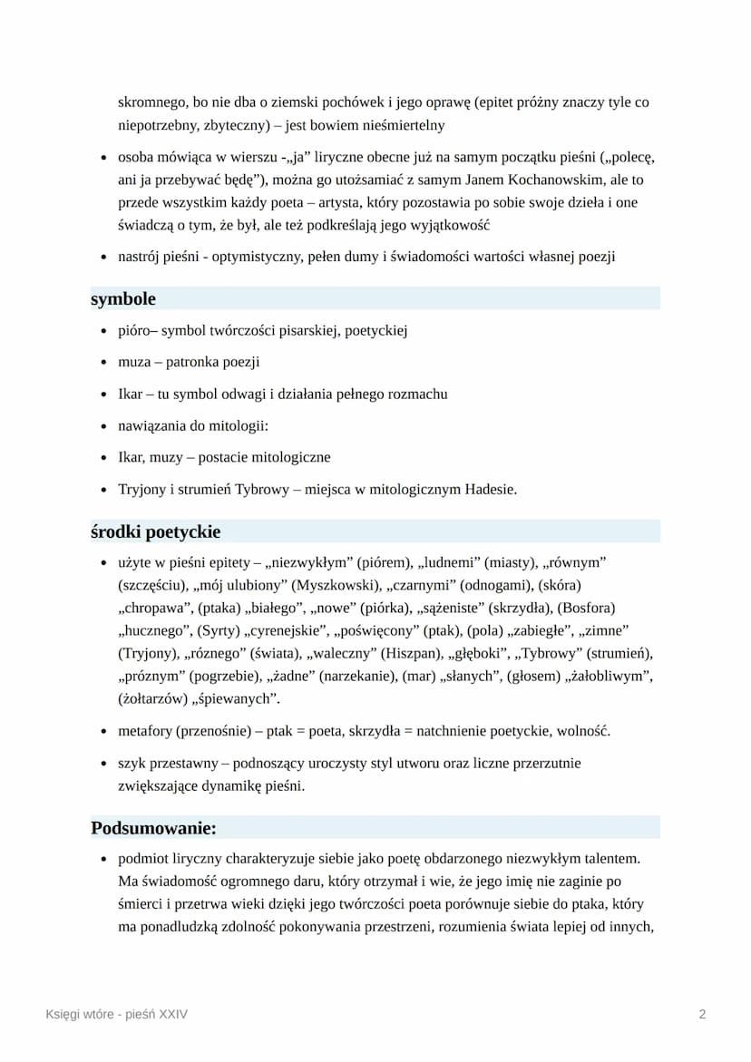 Księgi wtóre - pieśń XXIV
https://s3-us-west-2.amazonaws.com/secure.notion-static.com/55abd54b-a74d-40b5-
bf0c-8204eec38356/Jan Kochanowski 