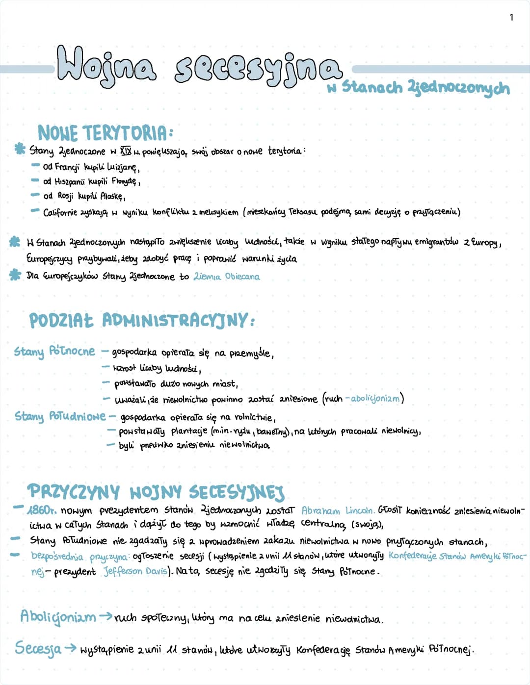 Wojna secesyjna w Stanach Zjednoczonych 