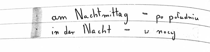 J. Niemiecki
Dni tygodnia
die Wochentage
der Montag -
der Dienstag
der Mittwoch
der Donnerstag
der Freitag
der Samstag
der Sonntag
Pory dnia