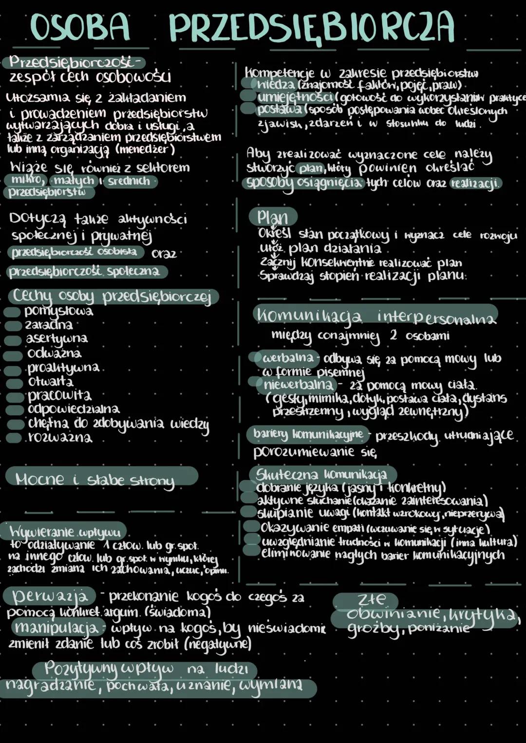 Cechy osoby przedsiębiorczej - Jak je rozpoznać i rozwijać