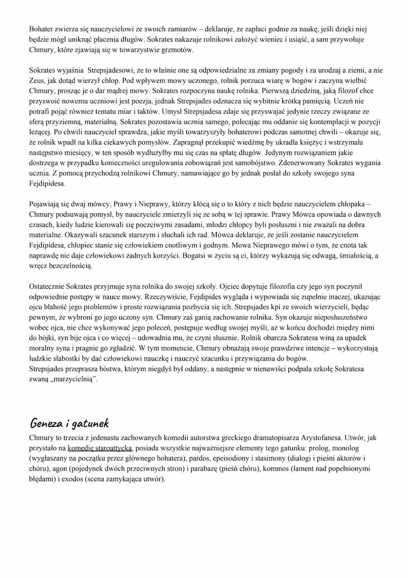 Arystofanes - biografia, twórczość
Ateński dramatopisarz, żyjący i tworzący w Grecji prawdopodobnie w okresie 446-385 p.n.e. Uważany jest za
