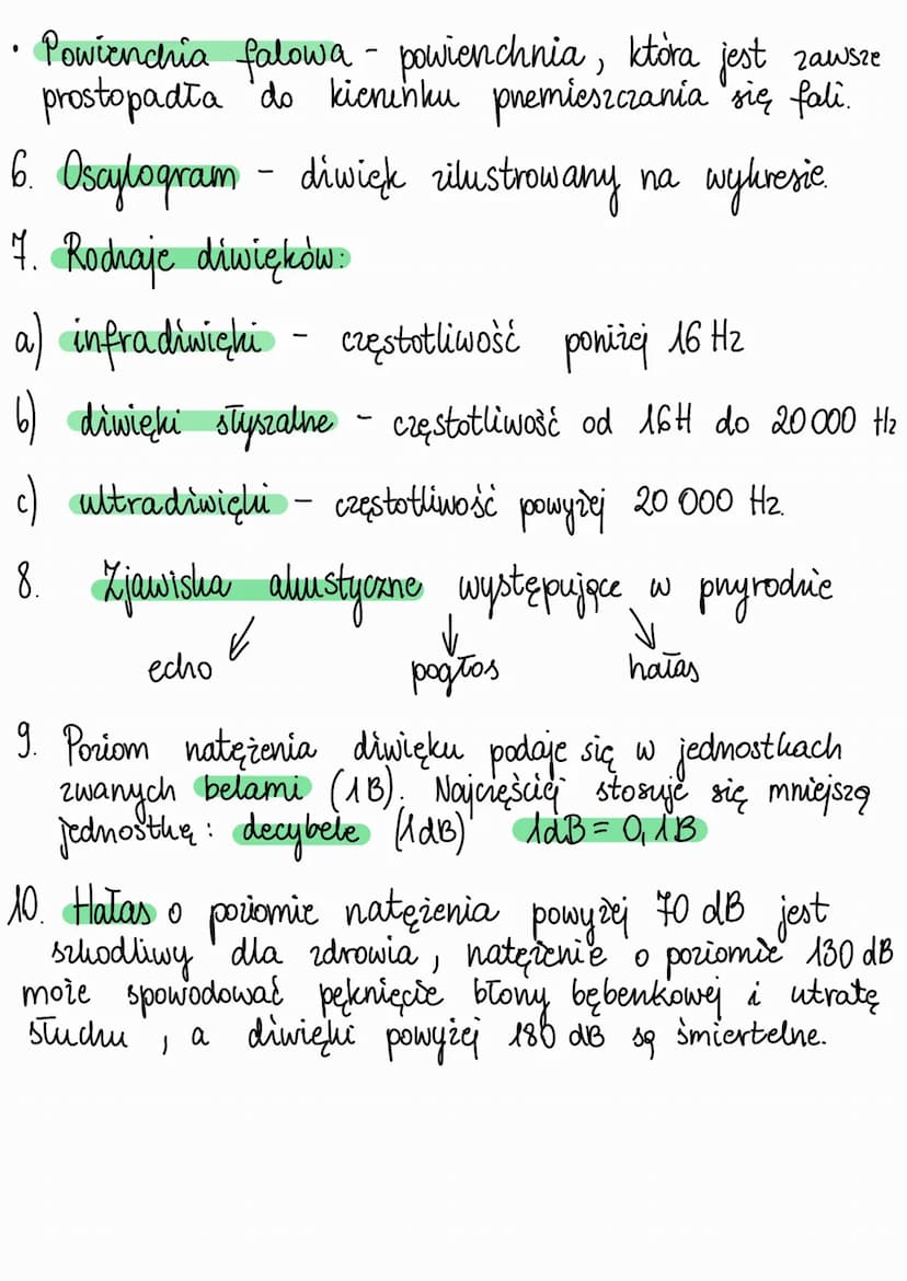 RUCH DRGAJĄCY
1. Ruch drgający - ruch, w którym ciało zmienia swoje położenie
względem położenia równowagi oddalając się od niego i
zbliżają