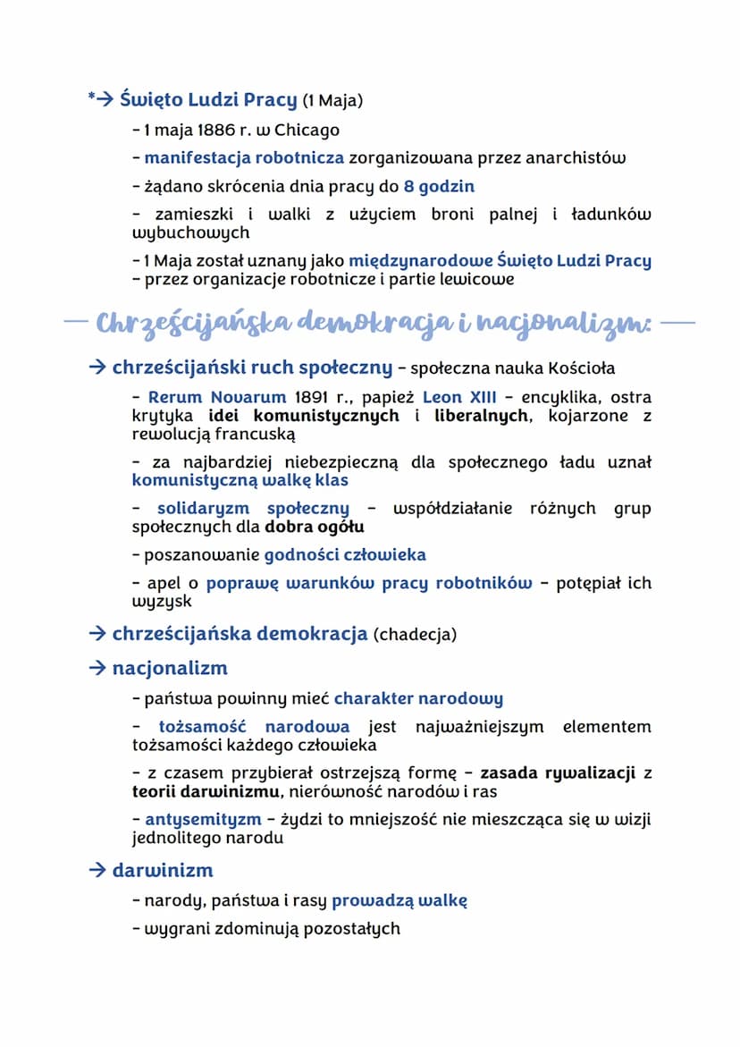 nowe ideologie i ruchy społeczne
przemiany spoteczne:
- burżuazja - bogaci właściciele fabryk
- klasa średnia - bogatsi sklepikarze, rzemieś