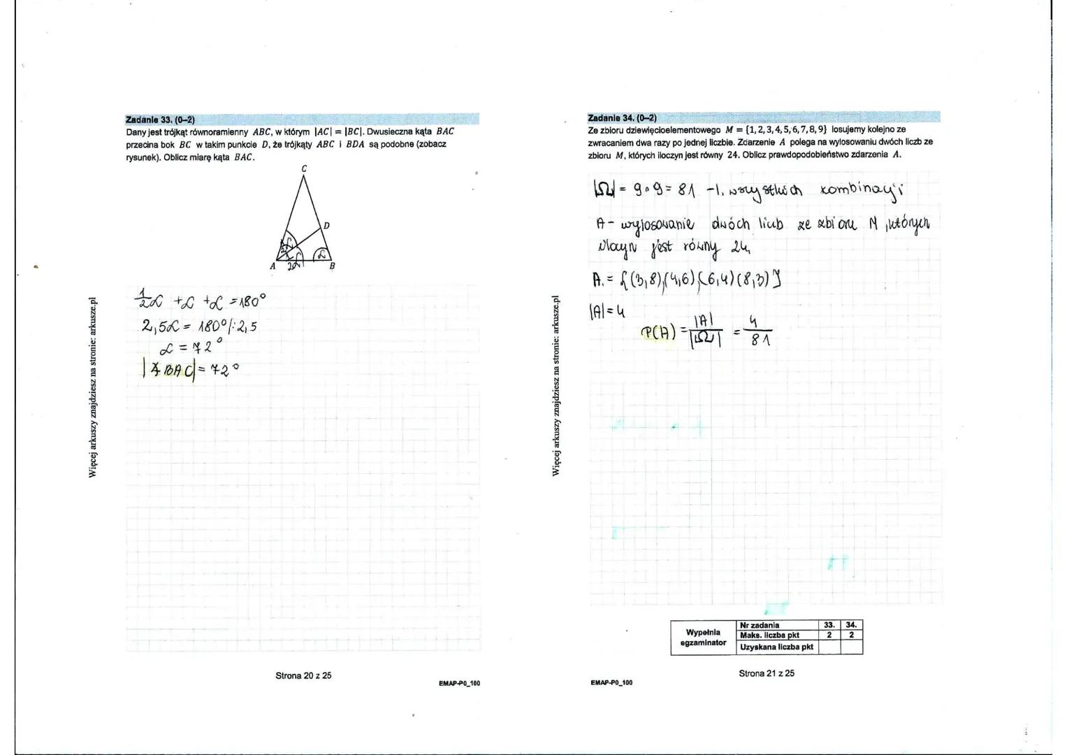 maj 2022 - p. podstawowy

W każdym z zadań od 1. do 28. wybierz i zaznacz na karcie odpowiedzi poprawną odpowiedź.

Zadanie 1. (0-1)
Liczba 