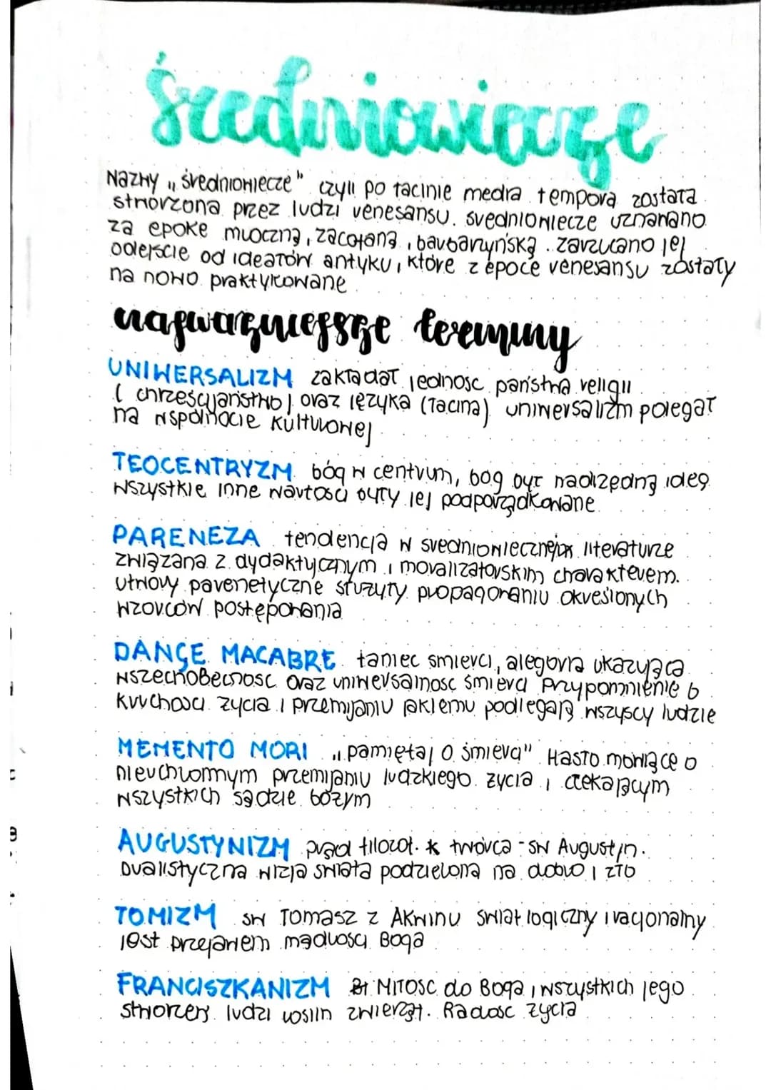 Średniowiecze 