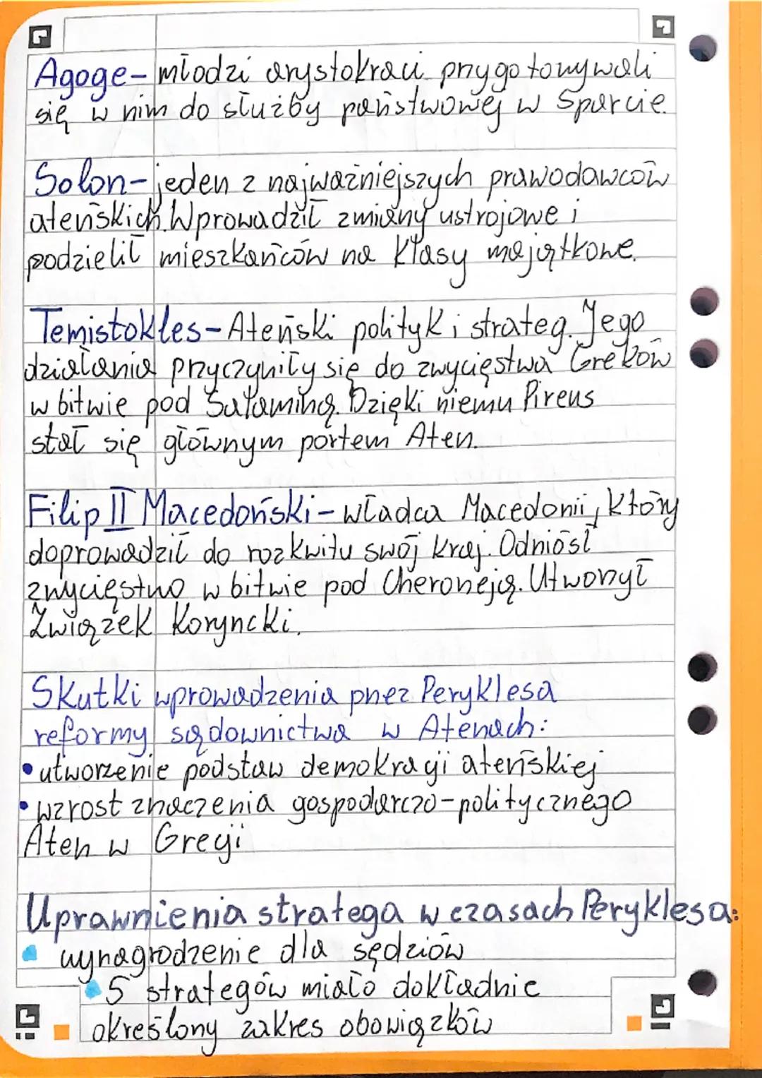 HISTORIA
Kompetencje członków geruzji w Sparcie:
Geruzja była złożone z 28-osobowąr rader
starszych + 2 Królow, którzy ukoriczyli
60 rok życ