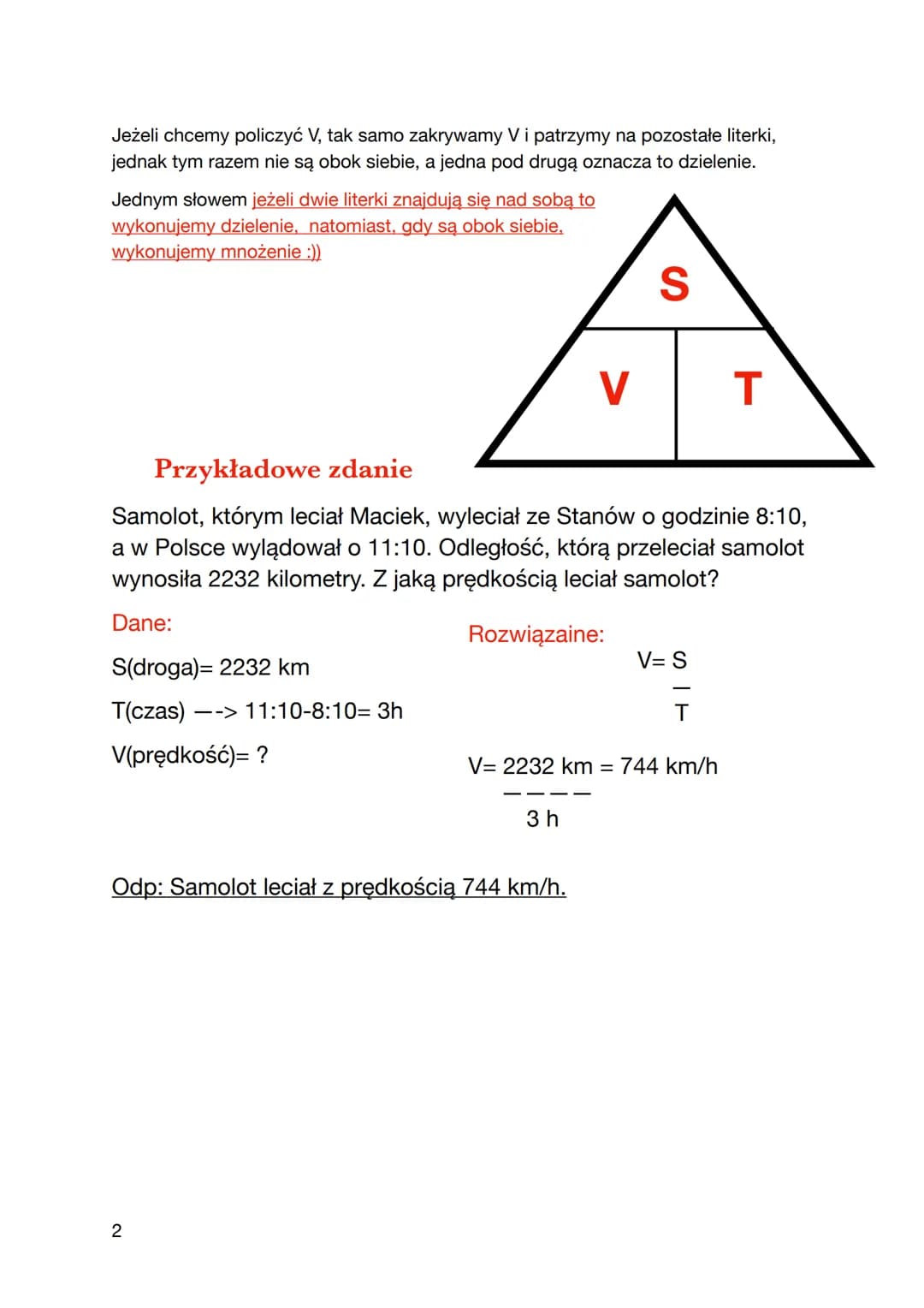 DROGA, PRĘDKOŚĆ, CZAS
Matematyka
*Co to właściwie jest droga?
Droga to odległość pomiędzy dwoma punktami, np. pomiędzy twoim domem, a
sklepe