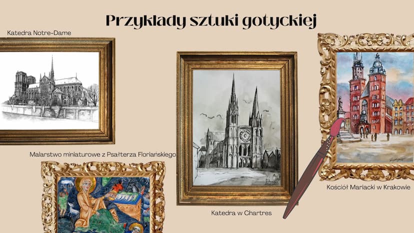 CUP
Styl romański i
gotycki
Olaf Jakimiak kl V
20 Sztuka
Si
T
średniowiecza
Sztuka średniowiecza to ogrom przykładów zarówno
malarskich, rze