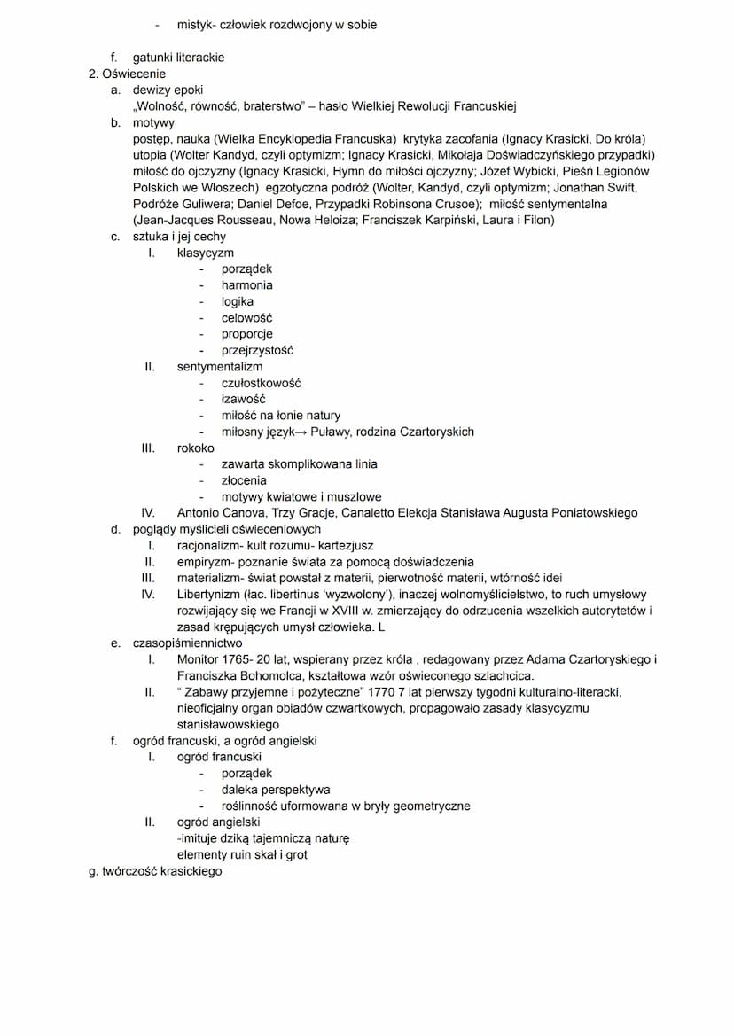 
<h2 id="wiatopogldy">Światopoglądy</h2>
<p>Barok to okres w historii, który charakteryzował się różnorodnymi światopoglądami i nurtami filo