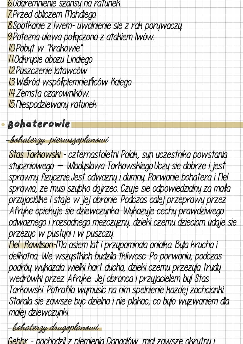 
<h2 id="gatunekpowieciprzygodowej">Gatunek powieści przygodowej</h2>
<p>Powieść przygodowa "W pustyni i w puszczy" została napisana przez H