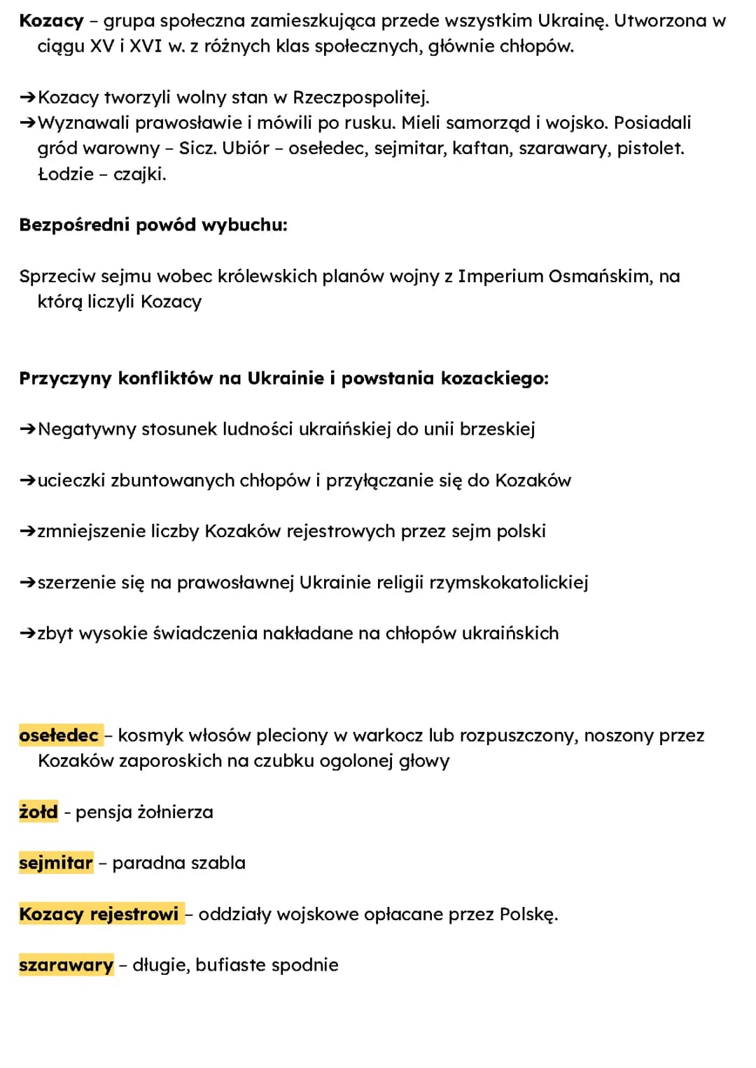 Powstanie kozackie
