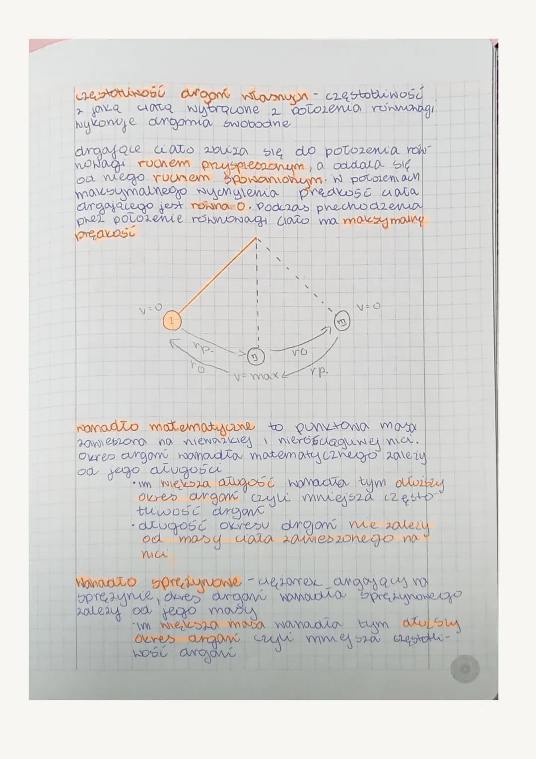 15.02.
Temat: Ruch Drgający.
W
Ruch argający - roch ктогут стато
premiesza się tam, 12 powrotem,
, ро
samym torze.
Rodzaje drgan
0.gasnące (