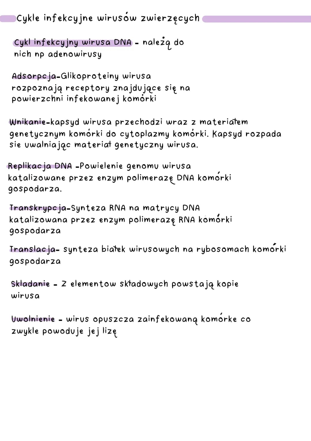 Wirusy
-> nie są organizmami, nie mają budowy
komórkowej, nie charakteryzuje ich własny
metabolizm (nie oddychają, nie odżywiają,
się, nie w