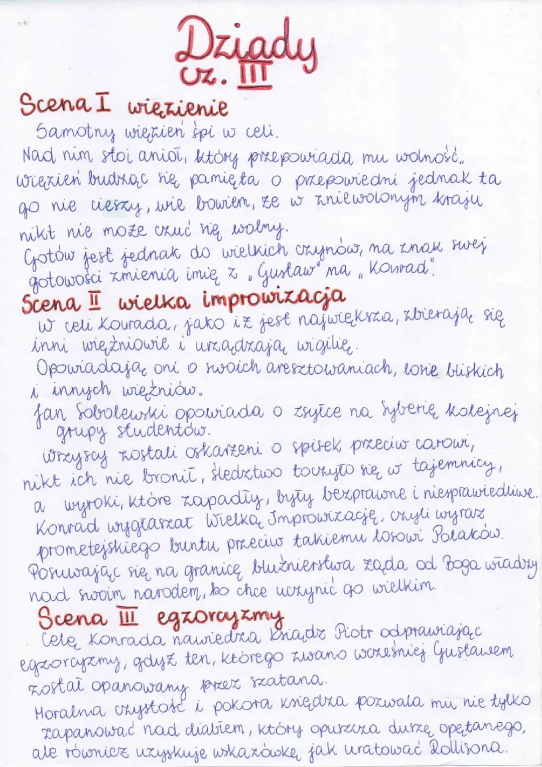 Dziady cz. III