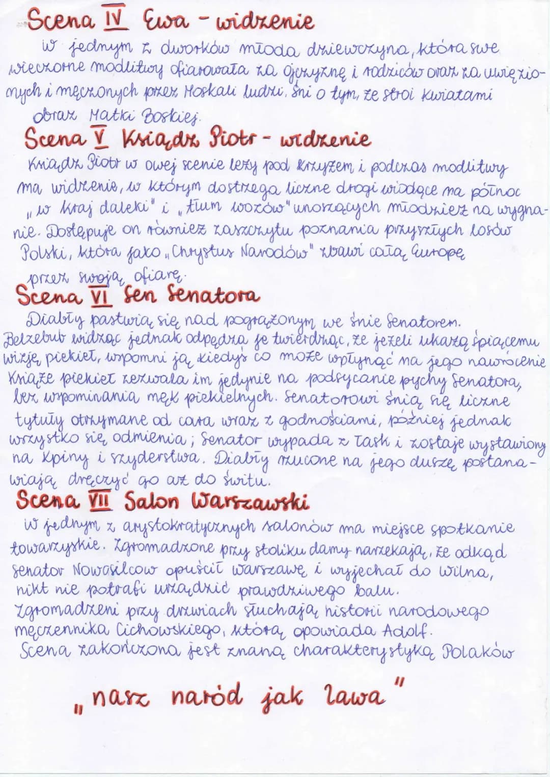 Dziady
Uz. III
Scena I więzienie
Samotny więzień śpi w celi.
Nad nim stoi anioł, który przepowiada mu wolność.
więzień budząc się pamięta o 
