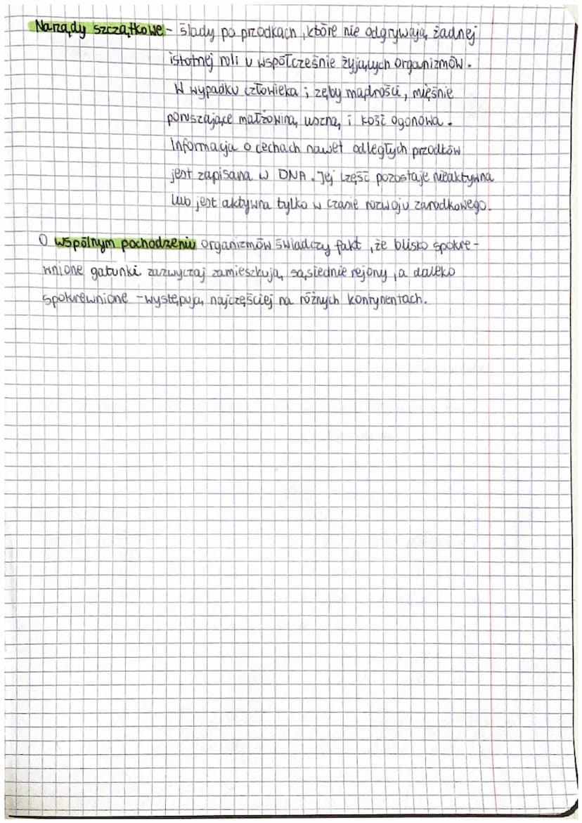 Ciclogia
Wszystkie organizmy podlegają ewolugii; jest to proces stopniowych
zmian budowy ciała, sposobu życia, upodobań pokarmowych lub
inny