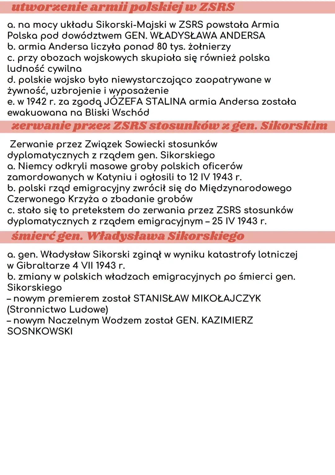 powstanie i
działalność rządu
polskiego na emigracji
utworzenie rządu emigracyjnego
a. rząd polski, który 17 IX 1939 r. wyjechał z Polski, z
