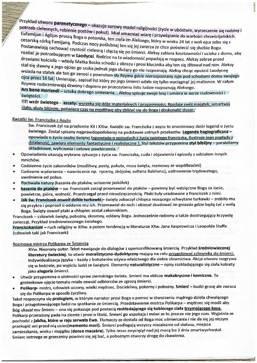 Bogurodzica
.
•
•
.
•
Najstarszy zachowany utwór poetycki w języku polskim. Powstał najprawdopodobniej w XIII w.
Jest to gatunek średniowiec