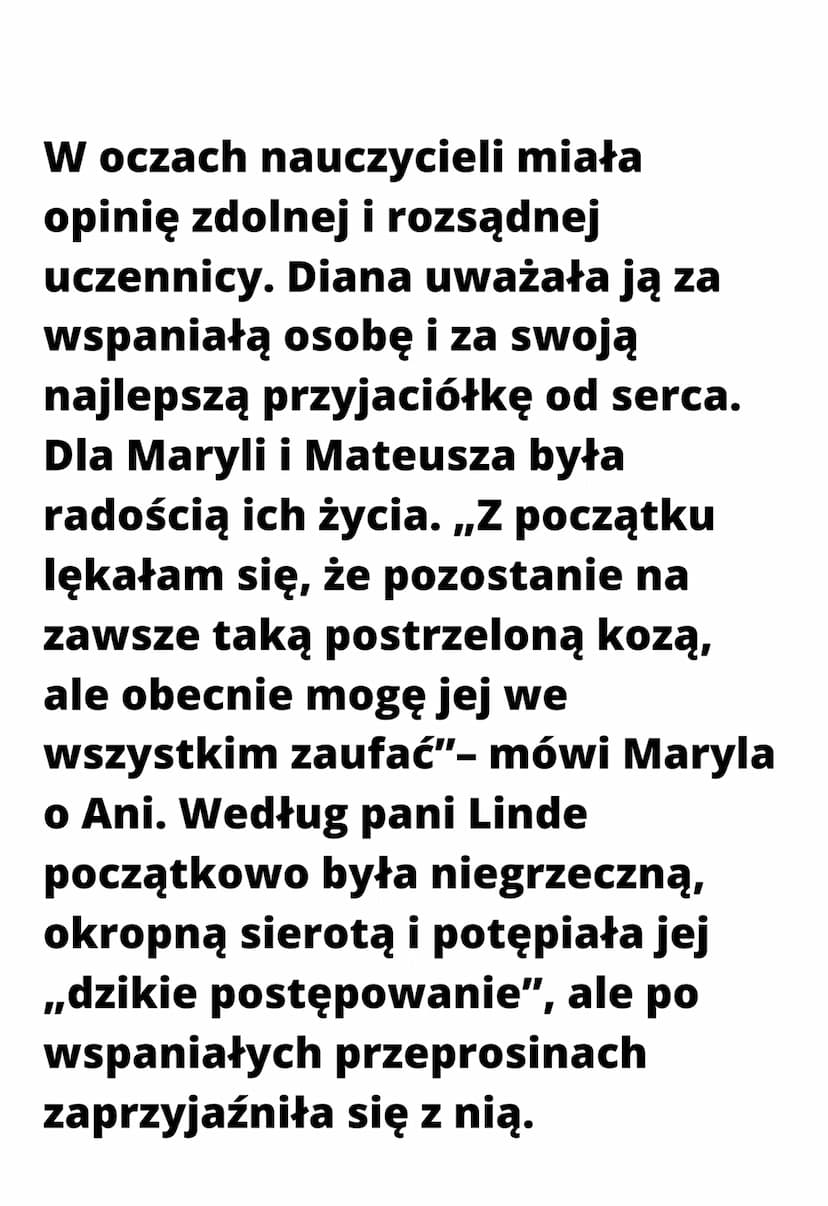 Charakterystyka
Ani z Zielonego
Wzgórza
Anna Shirley jest główną
bohaterką powieści ,,Ania z
Zielonego Wzgórza".
Dziewczynka, mając trzy
mie