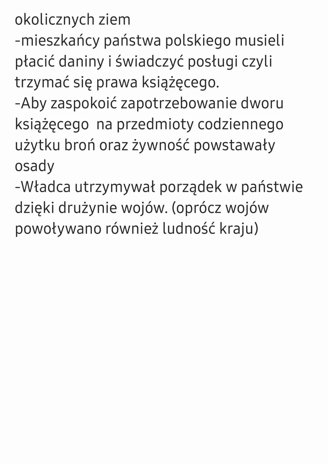 Sprawdzian Historia dział VI
1.Zanim powstała polska
-Najstarsze ślady przodków człowieka ma
obecnym terytorium polski pochodzą
sprzed około