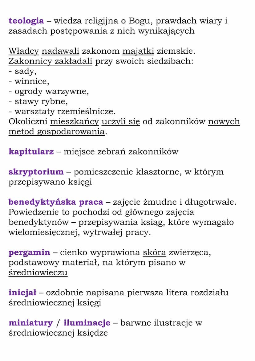 
<p>Katolicki zakon z reguła benedyktyńska to institucja religijna, której fundacja sięga średniowiecza. Benedyktyni o surowej regule byli j