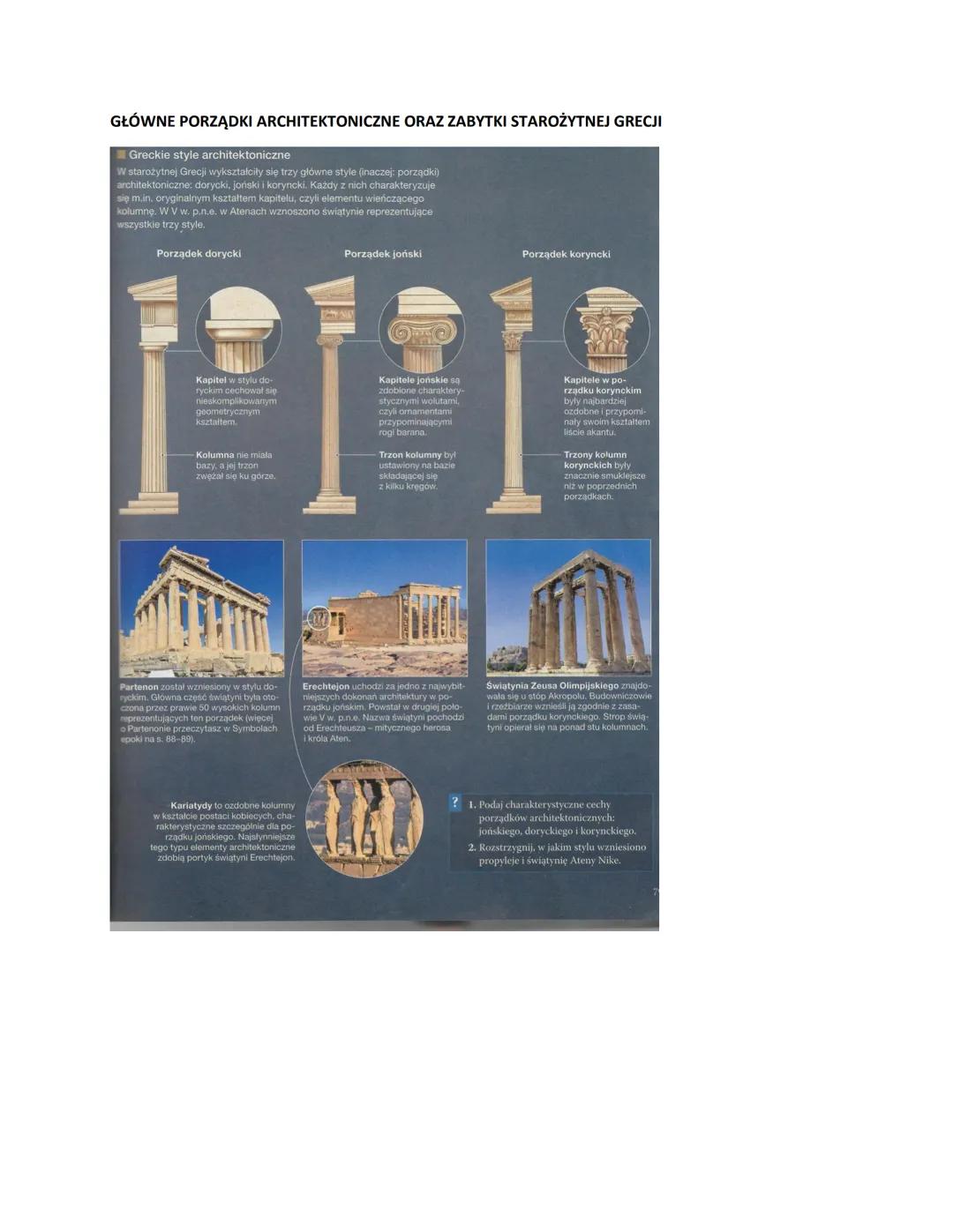 HELLADA I HELLENOWIE
Starożytni grecy nazywali swoja krainę Helladą, wyróżniały się 3 różniące od siebie części: Grecja
właściwa, wyspy Morz