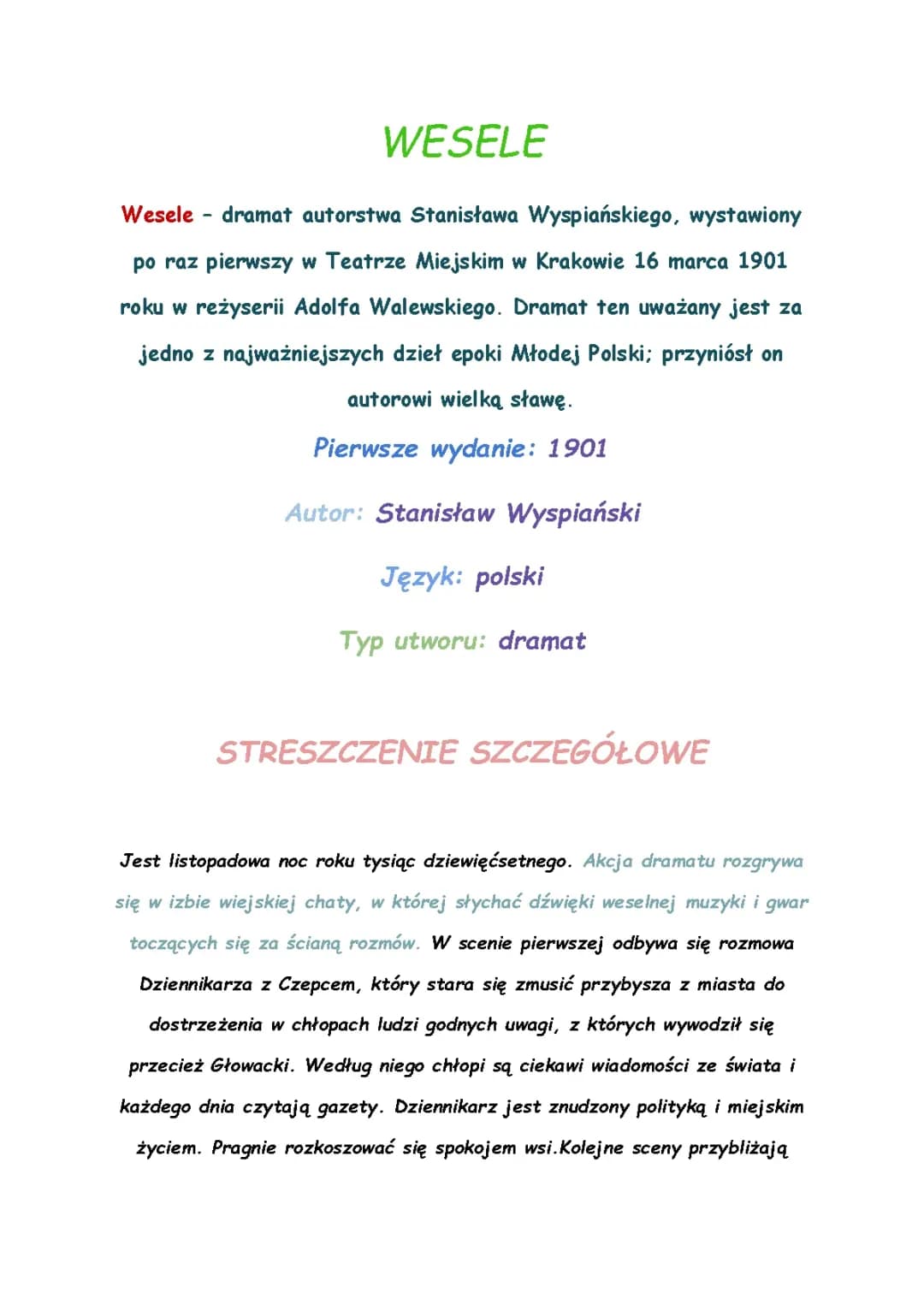 WESELE 
