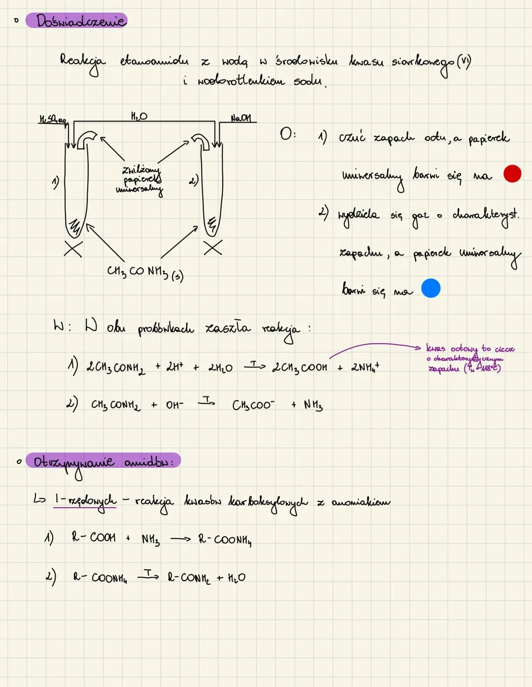 
<p>Amides are derivatives of carboxylic acids in which the functional group is an amino group. They can exist as liquids or solids, dependi