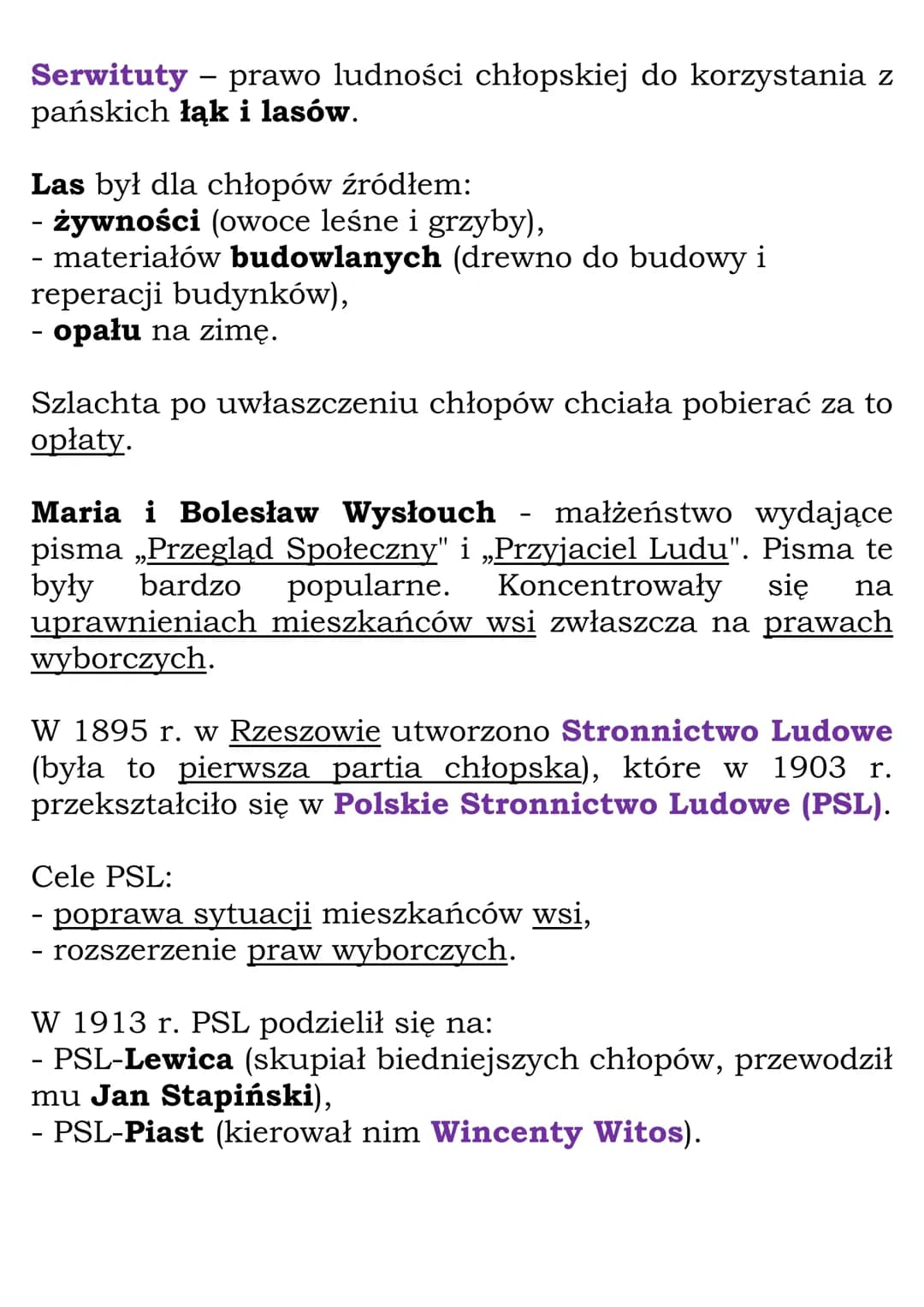 Nowe nurty polityczne
Ruch socjalistyczny
W drugiej połowie XIX w. na ziemiach polskich zaczął
rozwijać się ruch socjalistyczny.
W 1882 r. w