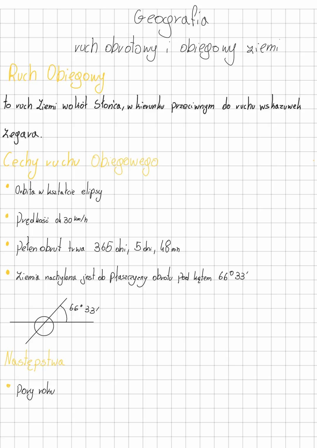 Geografia
vuch obrotowy, obiegowy ziemi

Ruch Obiegowy
to voch Ziemi wolkot Storica, w kierunku przeciwnym do ruchu wshazuweh
Zegara.

Cechy