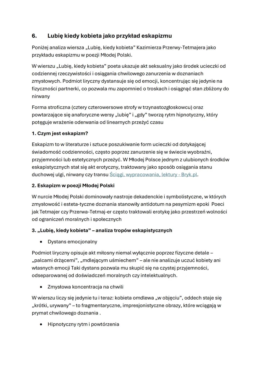 # 1.
Neoromantyzm - uzasadnienie nazwy
Neoromantyzm - termin używany na określenie kierunku artystycznego, który pojawia
się na przełomie XI