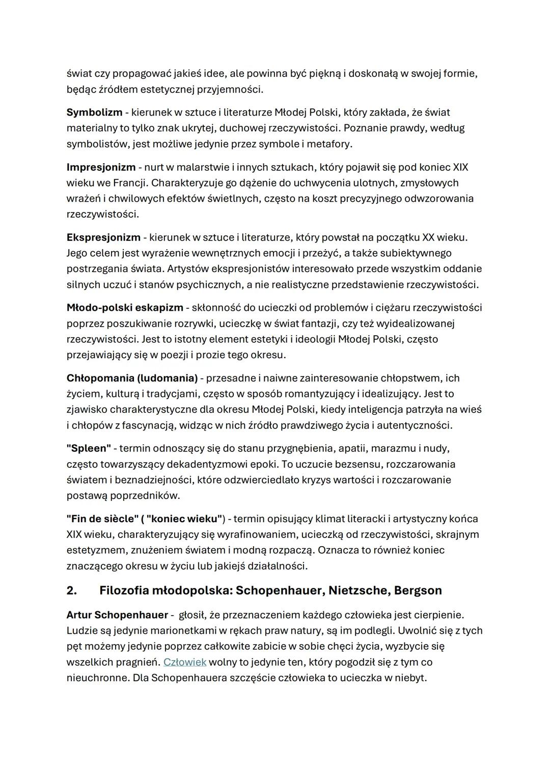 # 1.
Neoromantyzm - uzasadnienie nazwy
Neoromantyzm - termin używany na określenie kierunku artystycznego, który pojawia
się na przełomie XI
