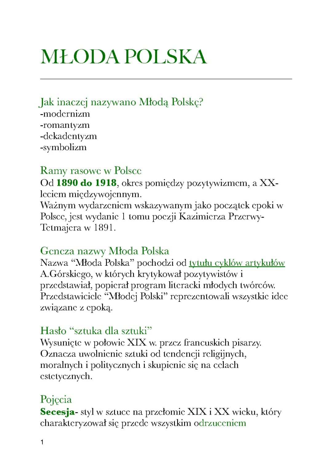 Młoda Polska